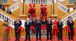 Tổng Bí thư Tô Lâm dự khánh thành công trình Trụ sở làm việc Cơ quan Chủ tịch nước 