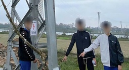 Đã rõ thủ phạm cắt trộm hàng trăm mét dây cáp điện ngầm
