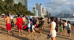 Một người nước ngoài tử vong trên biển Nha Trang