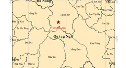 Ngày mùng 5 Tết, tỉnh Quảng Ngãi xảy ra liên tiếp 6 trận động đất