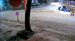 VIDEO: Tài xế ô tô vi phạm nồng độ cồn, tăng ga kéo theo CSGT khoảng 500 m