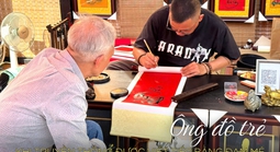 Ông đồ "thế hệ mới": Viết tiếp truyền thống bằng đam mê