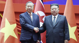 Tổng Bí thư Tô Lâm chúc mừng Tổng Bí thư, Chủ tịch Triều Tiên Kim Jong Un