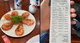 Mạng xã hội tranh luận về dĩa tôm 300.000 đồng ở Phú Quốc dịp Tết
