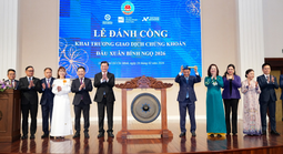 Tỷ phú Nguyễn Thị Phương Thảo tham dự Lễ đánh cồng khởi động HOSE, thị trường bật xanh