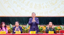 Tổng Bí thư Tô Lâm dự Hội nghị tiếp xúc giữa cử tri với người ứng cử đại biểu Quốc hội