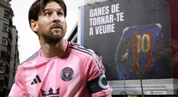 Hình ảnh Messi bị lạm dụng "không phép" ở cuộc tranh cử Chủ tịch Barca