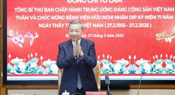 Tổng Bí thư Tô Lâm: Mỗi thầy thuốc phải là điểm tựa của người bệnh