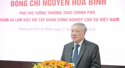 Phó Thủ tướng Thường trực Nguyễn Hòa Bình thăm và làm việc tại VRG
