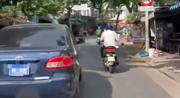 Xe biển số xanh vi phạm, có được lấy tiền ngân sách nộp?