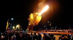 Cầu Rồng phun lửa, cầu sông Hàn quay nhịp suốt Tết Bính Ngọ 2026