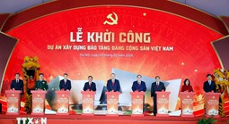 Tổng Bí thư Tô Lâm dự Lễ khởi công dự án xây dựng Bảo tàng Đảng Cộng sản Việt Nam