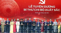 Tổng Bí thư Tô Lâm dự Lễ tuyên dương Bí thư chi bộ xuất sắc và trao giải Búa liềm vàng