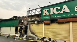 Cháy tiệm bánh ngọt ở TPHCM lúc rạng sáng