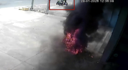 Cần Thơ: Khởi tố người đàn ông ném bom xăng gây cháy ô tô tải