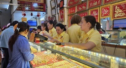 Sáng 5-2, giá vàng miếng SJC, vàng nhẫn "quay xe" giảm