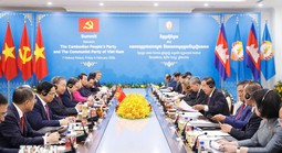 Cuộc gặp Bộ Chính trị Đảng Cộng sản Việt Nam và Ban Thường vụ Trung ương Đảng Nhân dân Campuchia