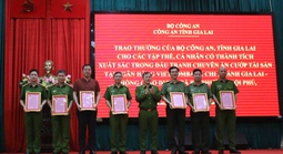 Vụ cướp ngân hàng tại Gia Lai: Một thành viên tổ bảo vệ an ninh, trật tự cơ sở được khen thưởng