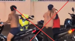 Nhìn nhầm người, nhóm côn đồ vác hung khí rượt đánh, cướp đồ giữa đường