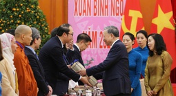 Tổng Bí thư Tô Lâm gặp mặt Đoàn kiều bào tiêu biểu