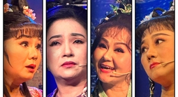 Võ Minh Lâm hội ngộ 4 cô đào trong vở "Gánh cải Trạng Nguyên"