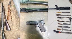 Đường dây ma túy ở Khánh Hòa, Lâm Đồng bị đánh sập, lộ kho vũ khí chôn sau nhà