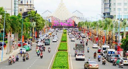 Đề xuất bỏ dải phân cách cứng đường nối vào quảng trường Tam Thắng, phường Vũng Tàu