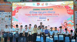 Tổ chức "Trao xuân yêu thương năm 2026" cho trẻ em nghèo nhân Tết Bính Ngọ