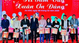 Hơn 1.000 đoàn viên, hội viên phường An Khê được chăm lo Tết