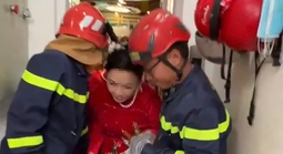 Cô dâu, chú rể ở TPHCM bị mắc kẹt thang máy, cảnh sát nhanh chóng hỗ trợ để kịp giờ đón dâu
