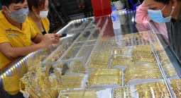 Giá vàng hôm nay 10-2: Tiếp tục tăng mạnh