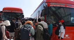 Cao điểm cận Tết, Bến xe Miền Đông mới tăng cường 100 xe mỗi ngày