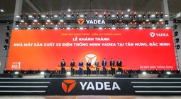 Nhà máy sản xuất xe máy điện công suất 1 triệu chiếc/năm vừa đi vào hoạt động