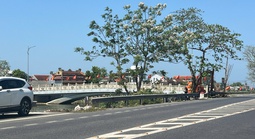 Ông Lững rời đi, mặt bằng cầu Mỹ An được giải phóng để thi công