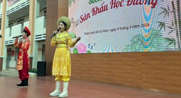 50 suất diễn Sân khấu học đường - đưa nghệ thuật truyền thống đến gần học sinh TP HCM