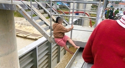 Cảnh sát cứu thai phụ mang thai 7 tháng định nhảy cầu tự tử