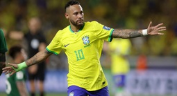 Neymar tái xuất, mơ cơ hội cuối dự World Cup với tuyển Brazil