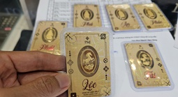 Sáng 10-3, giá vàng miếng SJC tăng khi giá dầu thô rớt mạnh