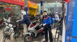 Nhiều mặt hàng xăng dầu tăng giá, dầu hỏa tăng cao nhất 2.513 đồng/lít