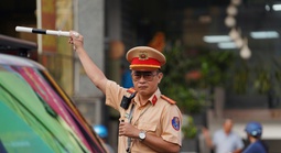 Công an TPHCM bảo đảm an toàn giao thông vào ngày bầu cử