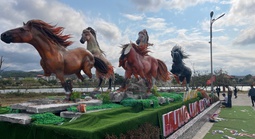 Làm rõ nguyên nhân nhiều linh vật ngựa ở Quảng Trị bị hư hỏng bất thường