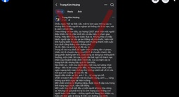 Thông tin CSGT truy đuổi khiến 2 người tử vong là sai sự thật