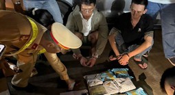 Bắt quả tang nhóm đối tượng mua bán hơn 10 kg ma túy