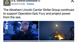 Iran tuyên bố tàu sân bay USS Abraham Lincoln "bị tấn công và rút nhanh", Mỹ nói gì?