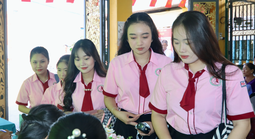 Rộn ràng ngày hội bầu cử trên xã đảo Thạnh An