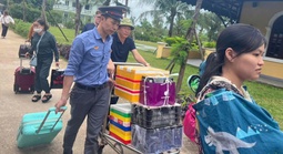 Nhiều đoàn tàu phải thay đổi lịch trình vì sự cố đường sắt đèo Hải Vân