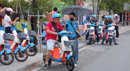 Trải nghiệm xe đạp điện công cộng