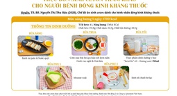 Chuẩn hóa chế độ ăn keto trong điều trị động kinh kháng thuốc