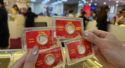 Sáng 18-3, Công ty SJC, Mi Hồng, Bảo Tín Minh Châu bán vàng miếng SJC 183 triệu đồng/lượng