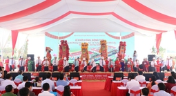 Hình ảnh lễ khởi công 19 trường phổ thông nội trú liên cấp ở Tây Ninh